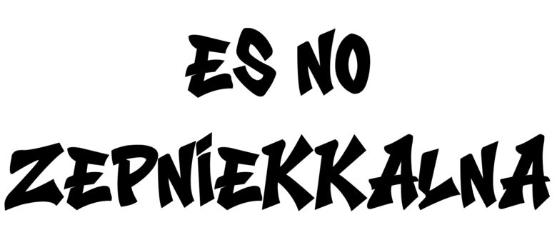 es no zepniekkalna sticker 20cm